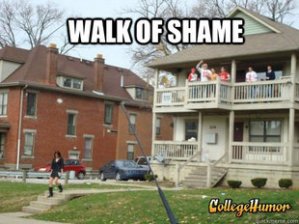 I said walk of "pain"